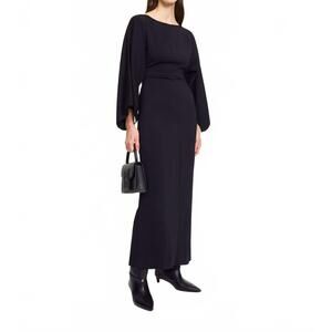 NEW BY MALENE BIRGER hella maxi dress in black